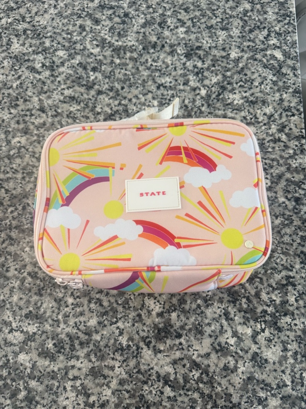 STATE Pink Sunrise Rainbow Rodger’s Lunchbox